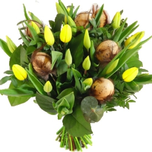 Easter tulip bouquet (Small)